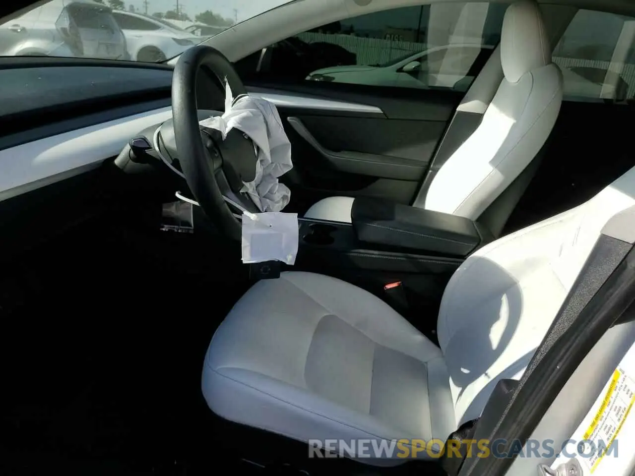 7 fotografías del automóvil dañado 5YJ3E1EA0PF551630 TESLA MODEL 3 2023