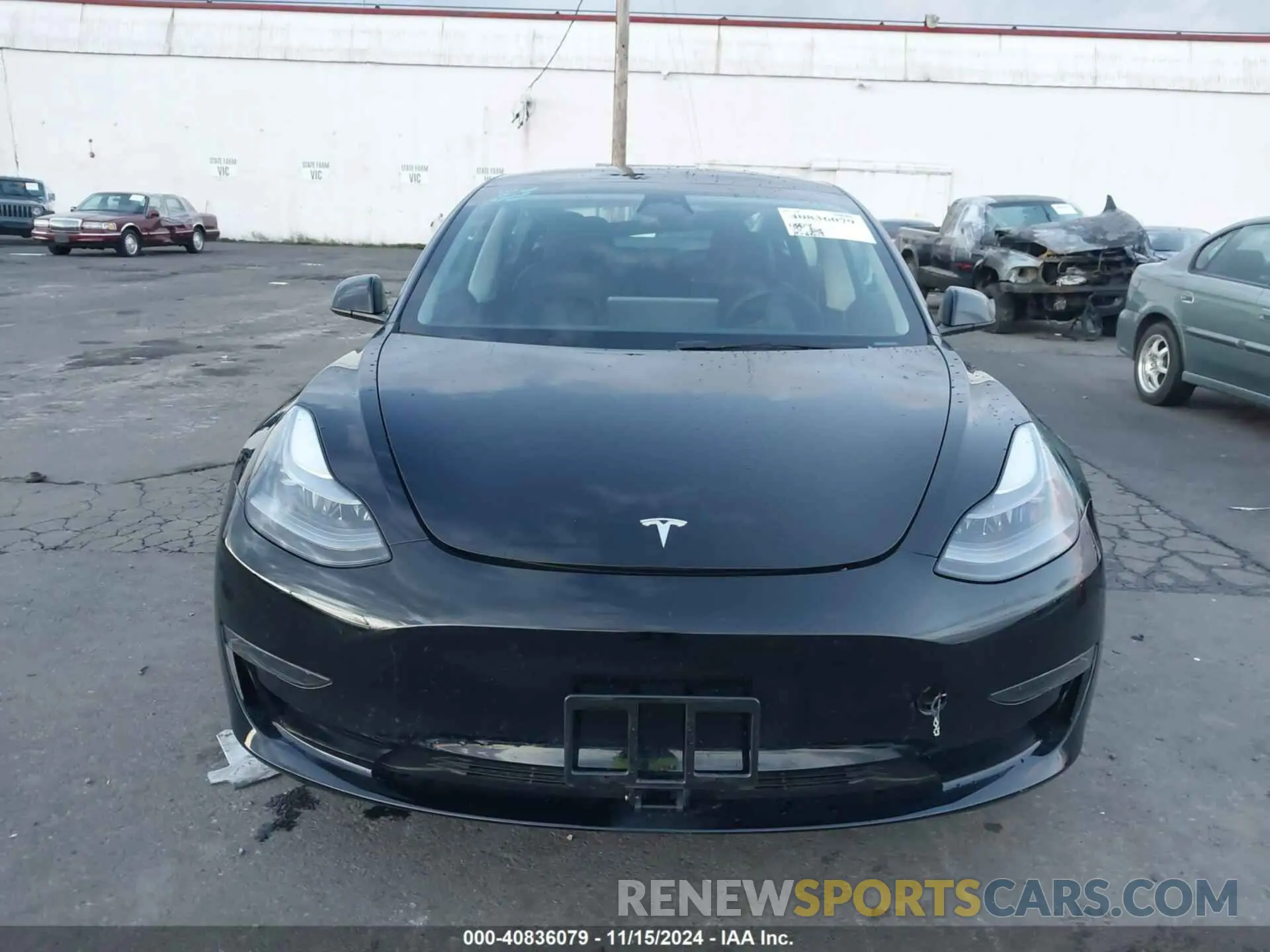 11 fotografías del automóvil dañado 5YJ3E1EA0PF560814 TESLA MODEL 3 2023