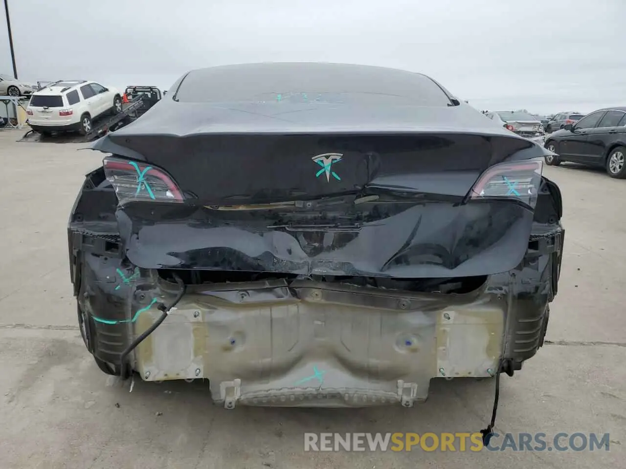 6 fotografías del automóvil dañado 5YJ3E1EA0PF565365 TESLA MODEL 3 2023
