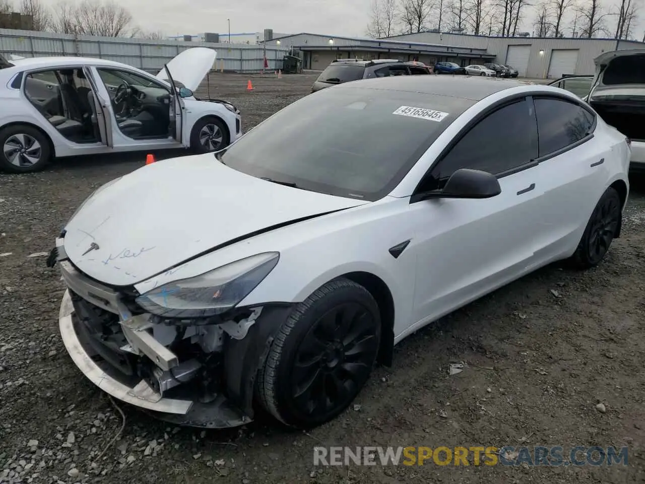 1 fotografías del automóvil dañado 5YJ3E1EA0PF577919 TESLA MODEL 3 2023