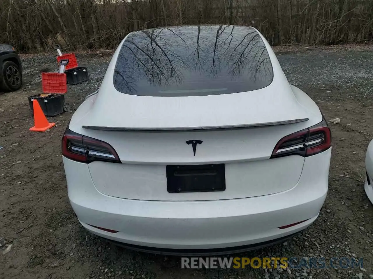 6 fotografías del automóvil dañado 5YJ3E1EA0PF577919 TESLA MODEL 3 2023
