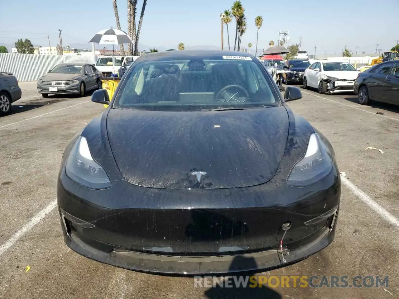 5 fotografías del automóvil dañado 5YJ3E1EA0PF585020 TESLA MODEL 3 2023
