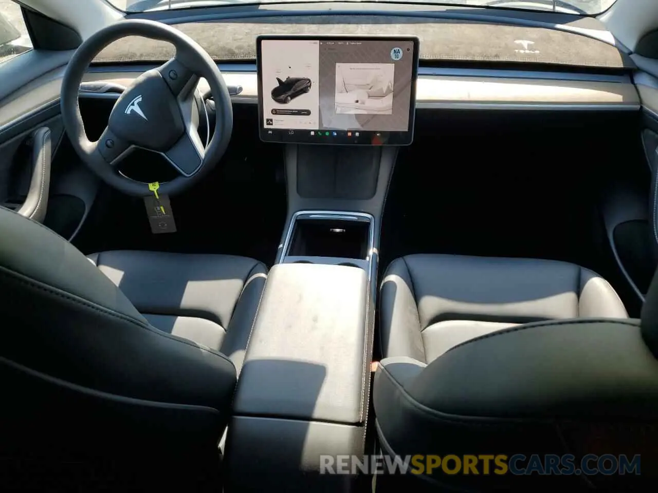 8 fotografías del automóvil dañado 5YJ3E1EA0PF585020 TESLA MODEL 3 2023