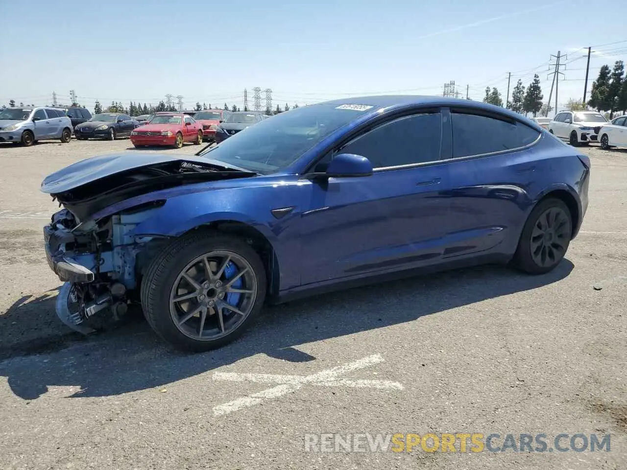 1 fotografías del automóvil dañado 5YJ3E1EA0PF591948 TESLA MODEL 3 2023