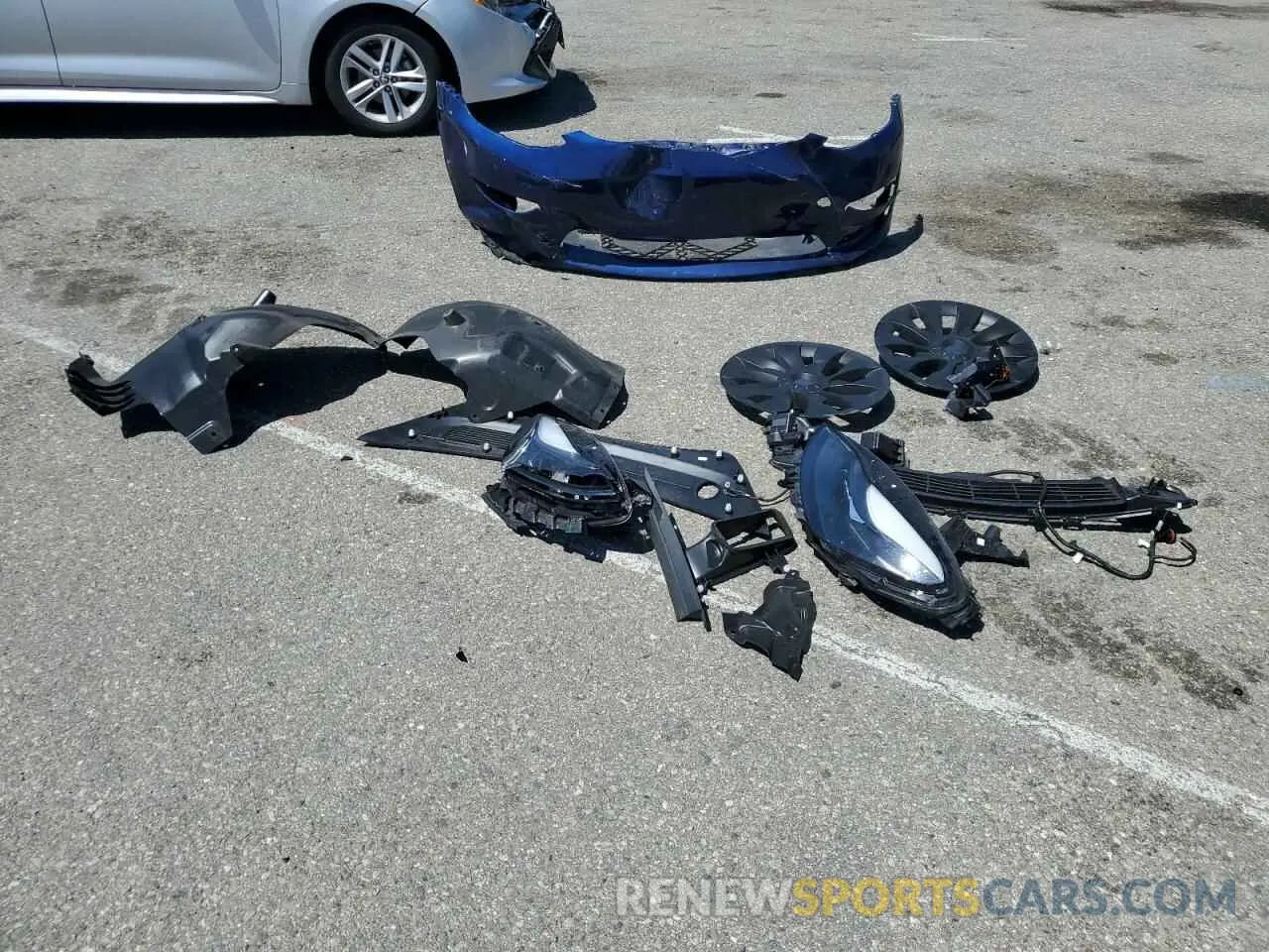 14 fotografías del automóvil dañado 5YJ3E1EA0PF591948 TESLA MODEL 3 2023