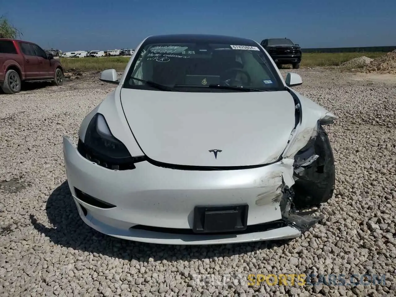 5 fotografías del automóvil dañado 5YJ3E1EA0PF598267 TESLA MODEL 3 2023