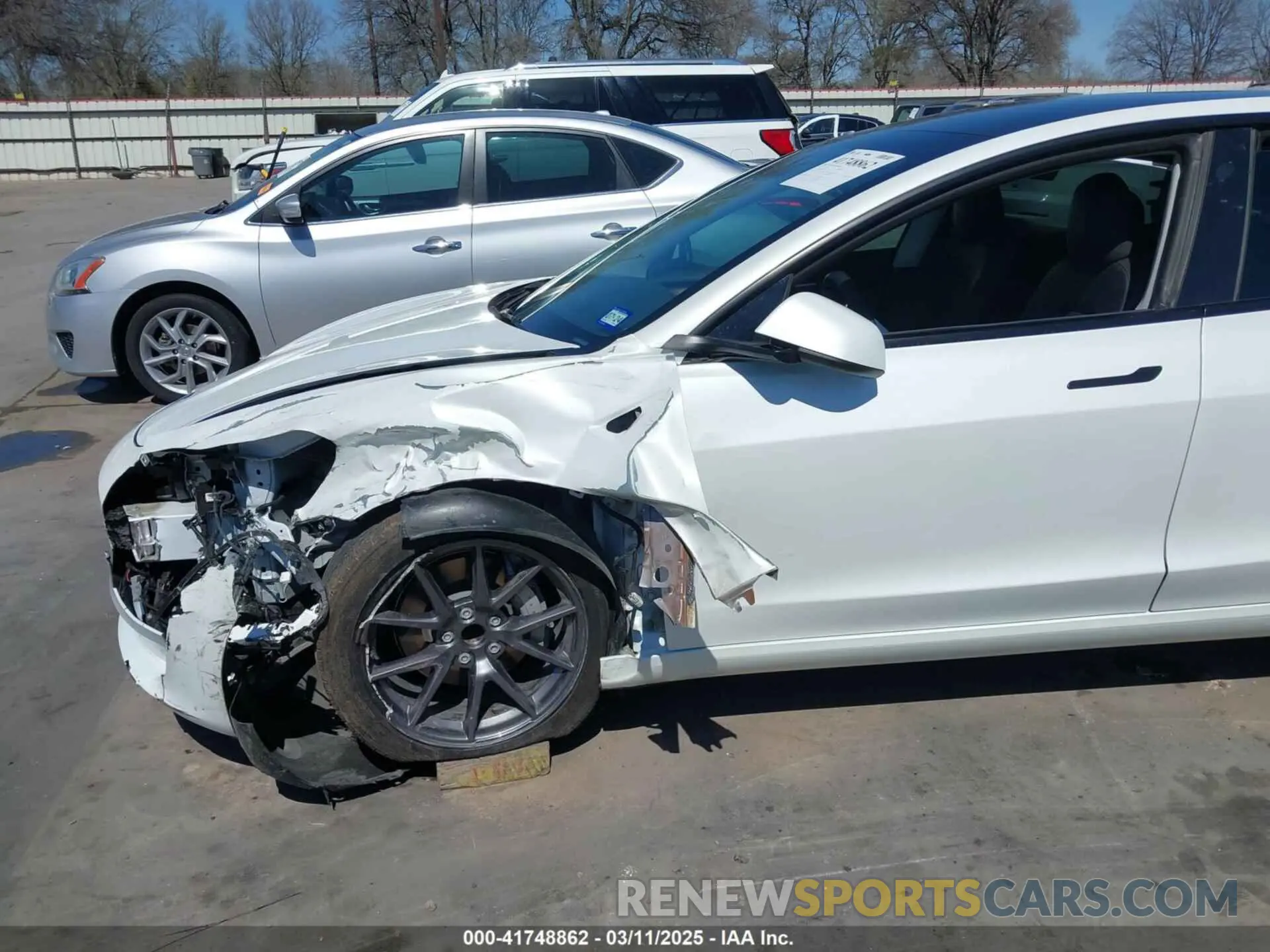 6 fotografías del automóvil dañado 5YJ3E1EA0PF608506 TESLA MODEL 3 2023