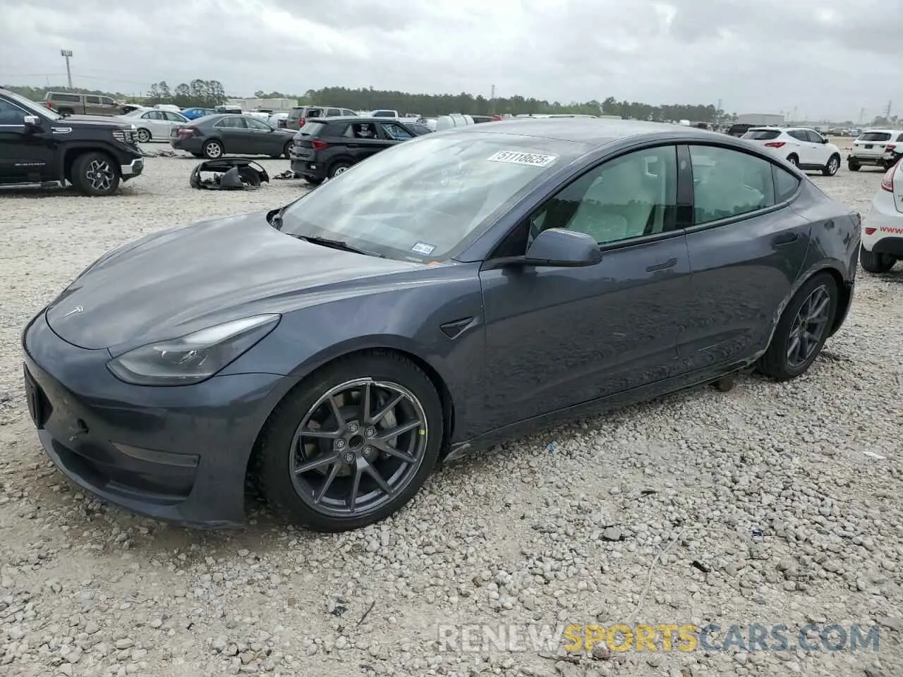 1 fotografías del automóvil dañado 5YJ3E1EA0PF613382 TESLA MODEL 3 2023
