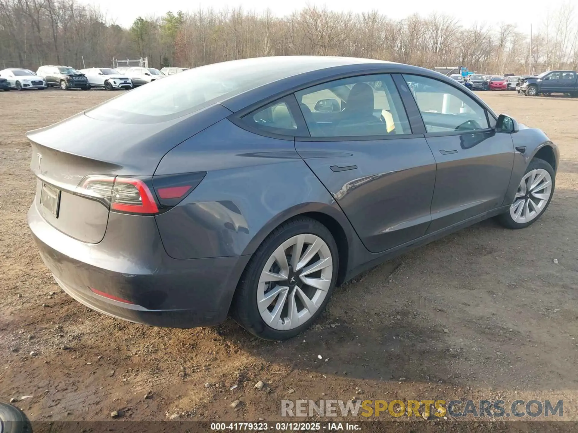 4 fotografías del automóvil dañado 5YJ3E1EA0PF619926 TESLA MODEL 3 2023