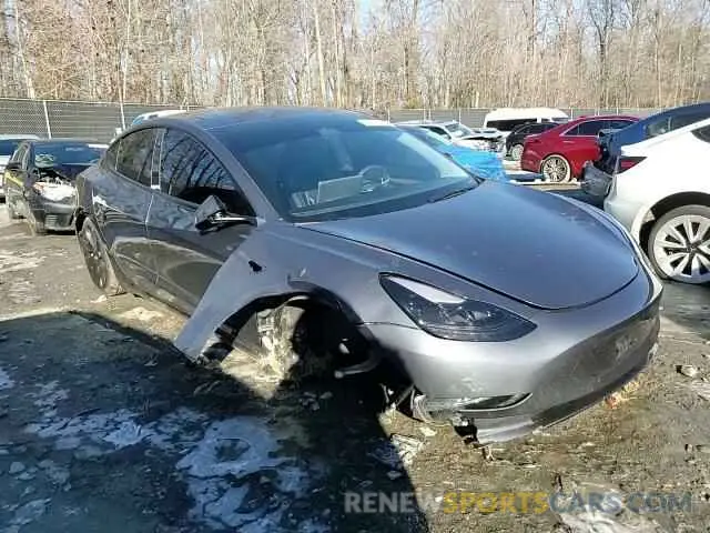 11 fotografías del automóvil dañado 5YJ3E1EA0PF641263 TESLA MODEL 3 2023