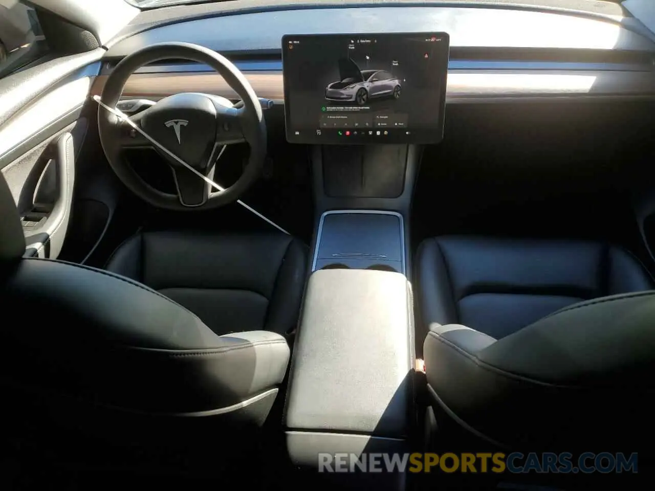8 fotografías del automóvil dañado 5YJ3E1EA0PF641263 TESLA MODEL 3 2023