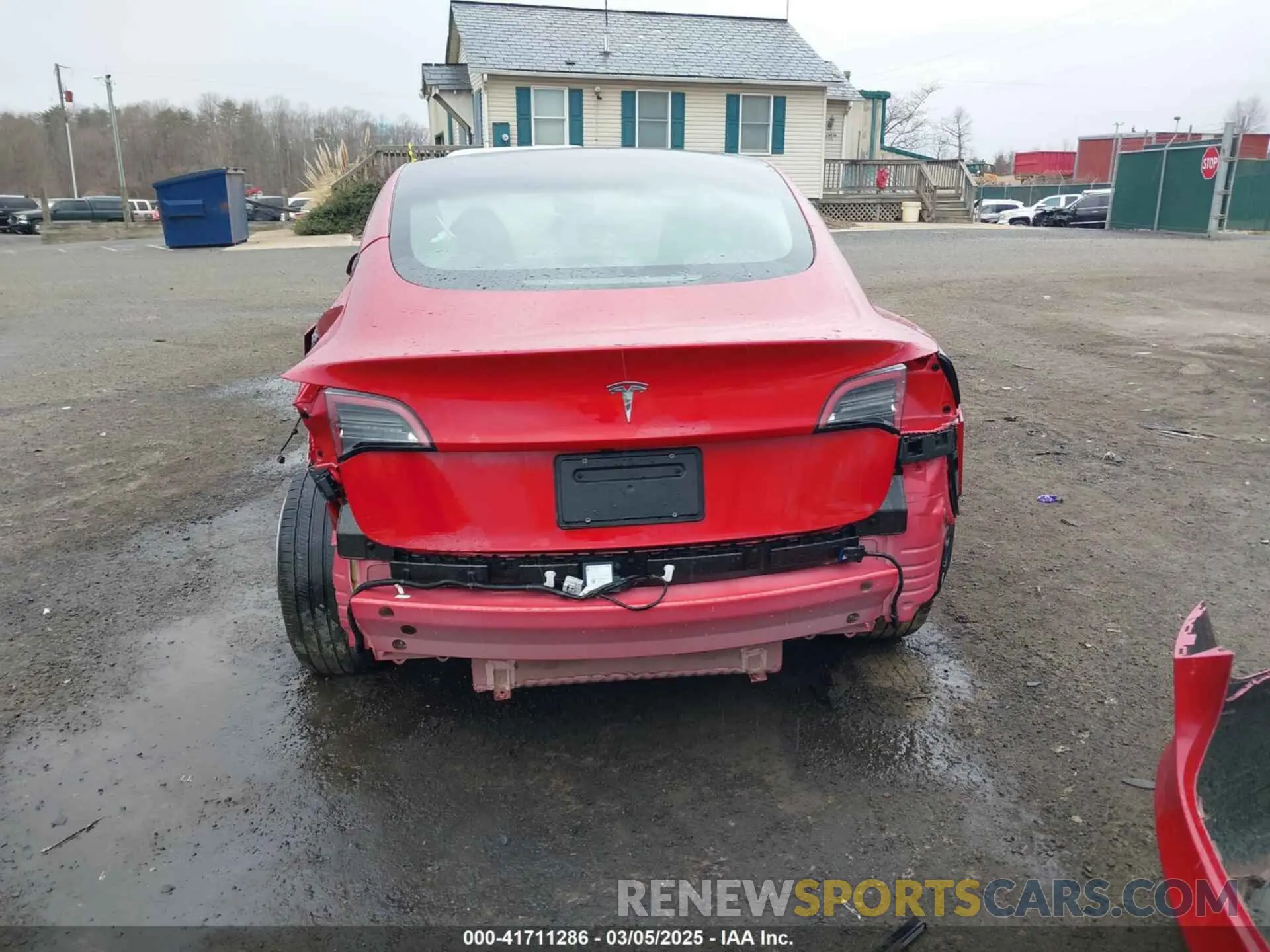 17 fotografías del automóvil dañado 5YJ3E1EA0PF644566 TESLA MODEL 3 2023
