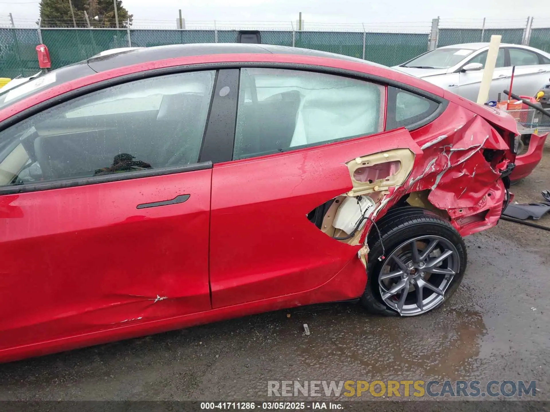 6 fotografías del automóvil dañado 5YJ3E1EA0PF644566 TESLA MODEL 3 2023