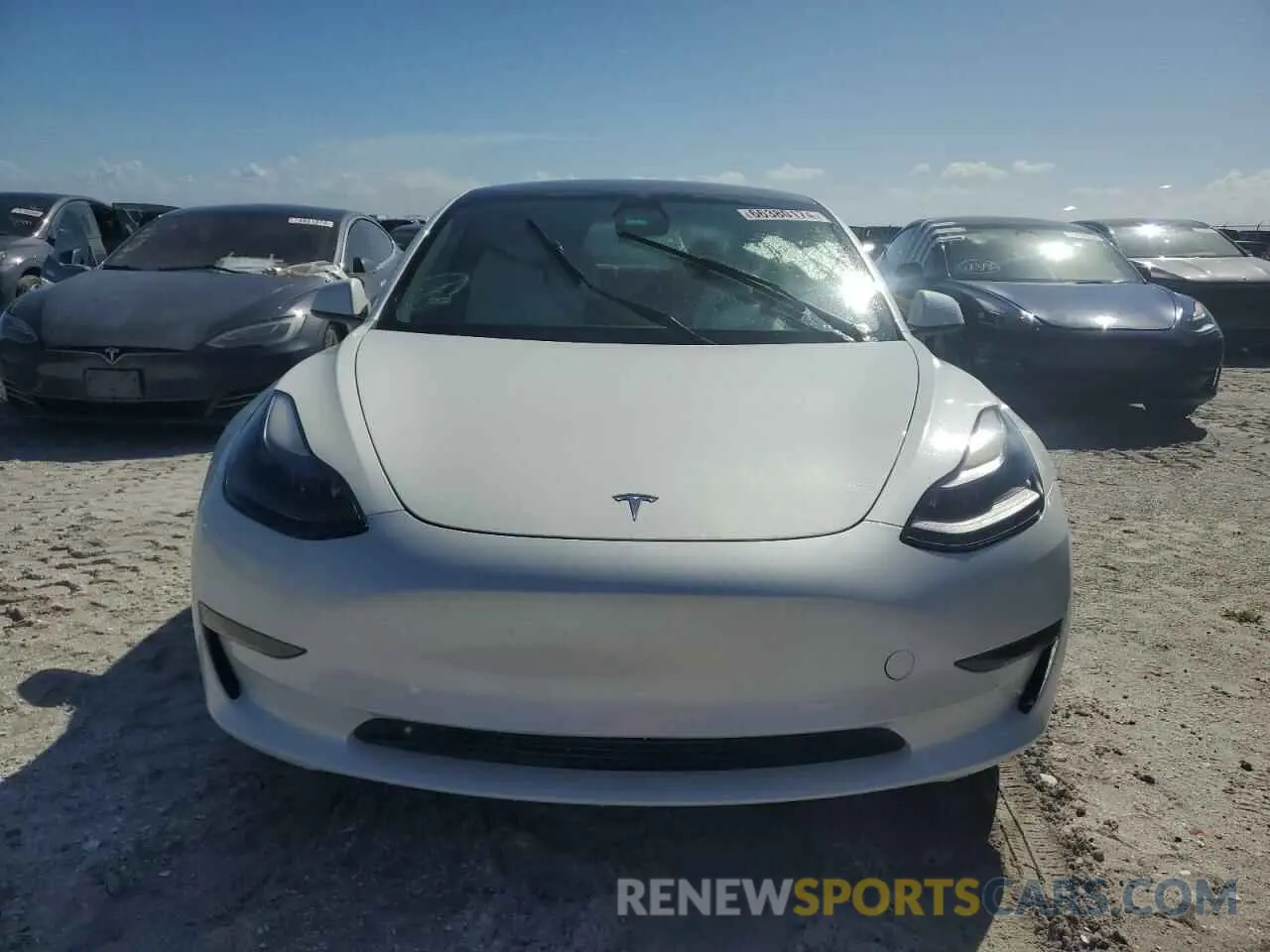 5 fotografías del automóvil dañado 5YJ3E1EA0PF653560 TESLA MODEL 3 2023