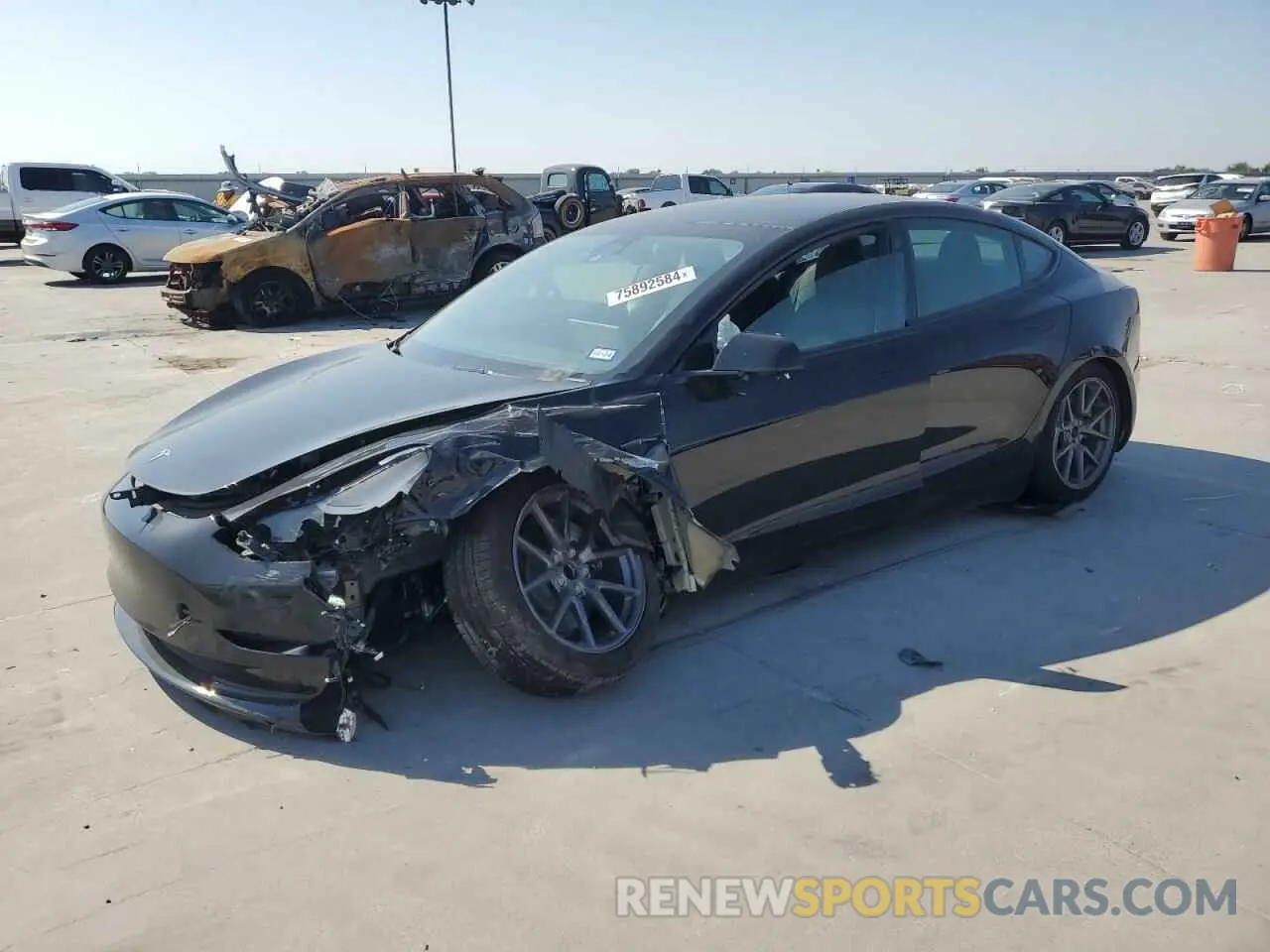 1 fotografías del automóvil dañado 5YJ3E1EA0PF658760 TESLA MODEL 3 2023