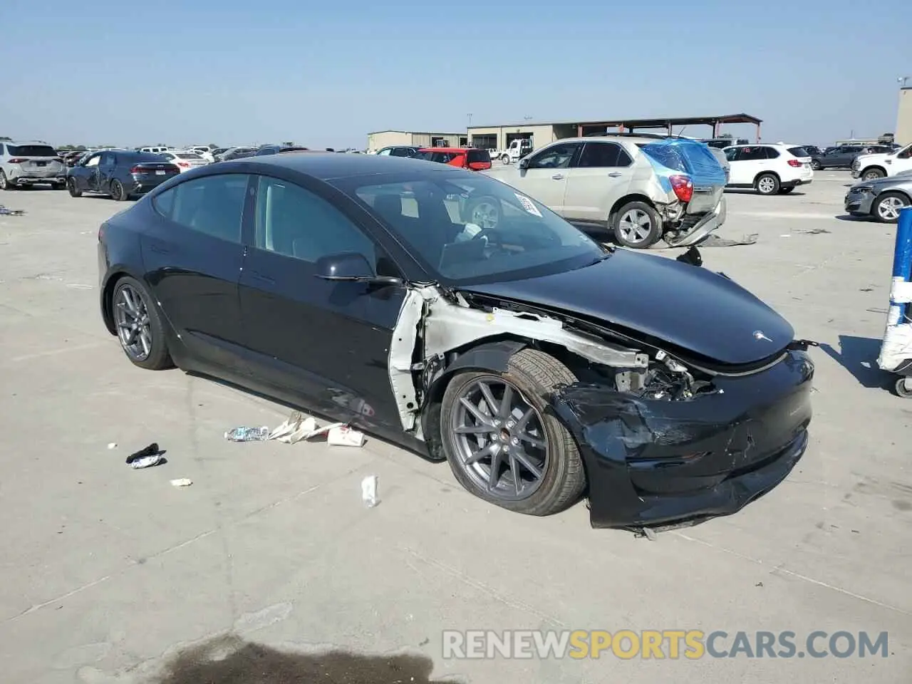 4 fotografías del automóvil dañado 5YJ3E1EA0PF658760 TESLA MODEL 3 2023