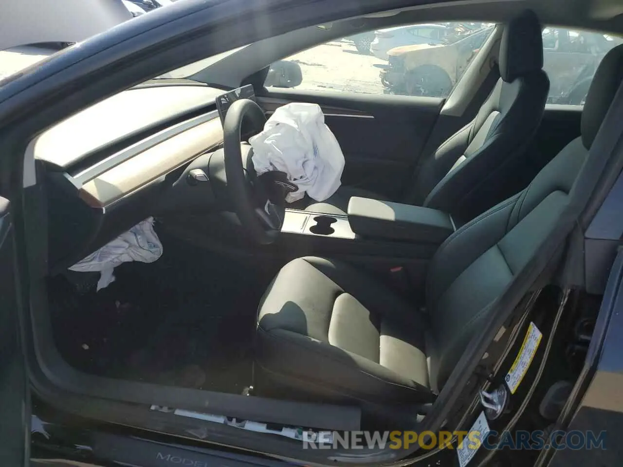 7 fotografías del automóvil dañado 5YJ3E1EA0PF658760 TESLA MODEL 3 2023