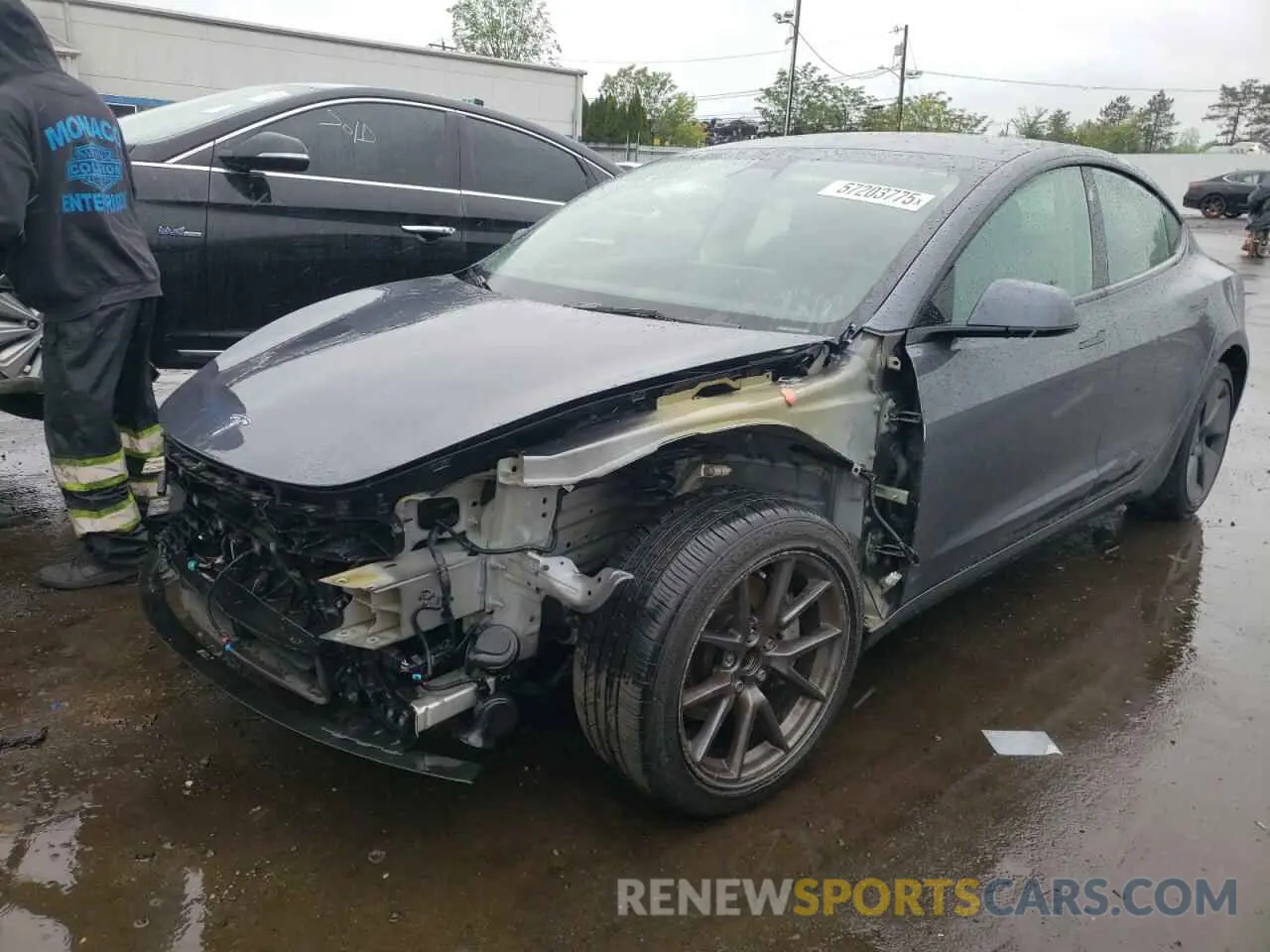 1 fotografías del automóvil dañado 5YJ3E1EA0PF683657 TESLA MODEL 3 2023