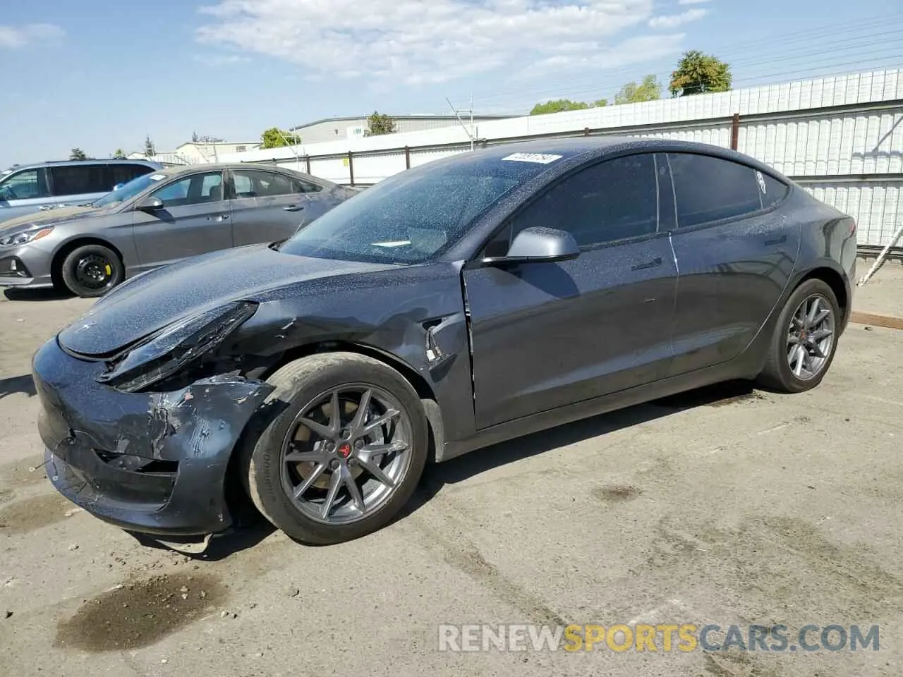 1 fotografías del automóvil dañado 5YJ3E1EA0PF687367 TESLA MODEL 3 2023