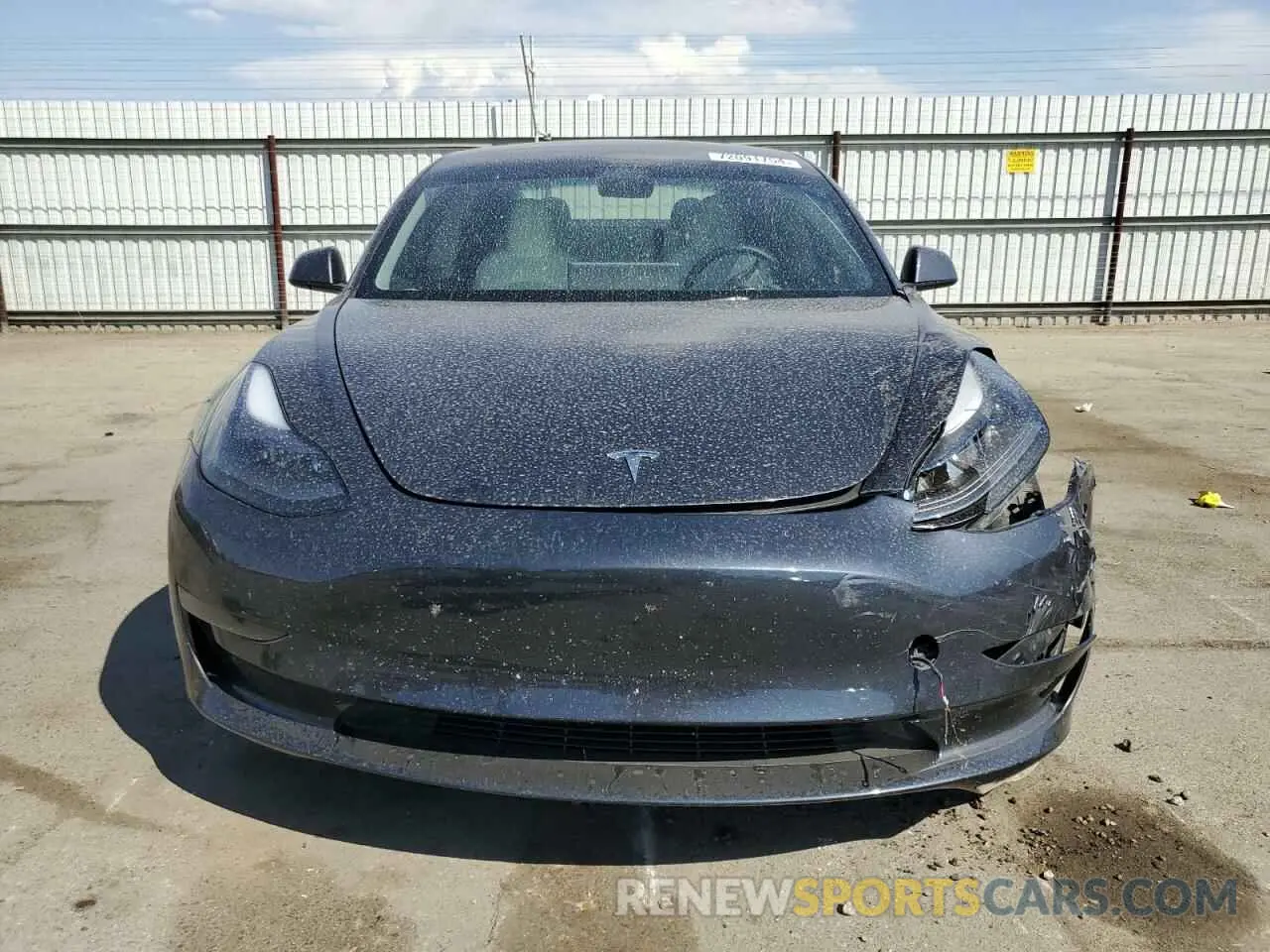 5 fotografías del automóvil dañado 5YJ3E1EA0PF687367 TESLA MODEL 3 2023