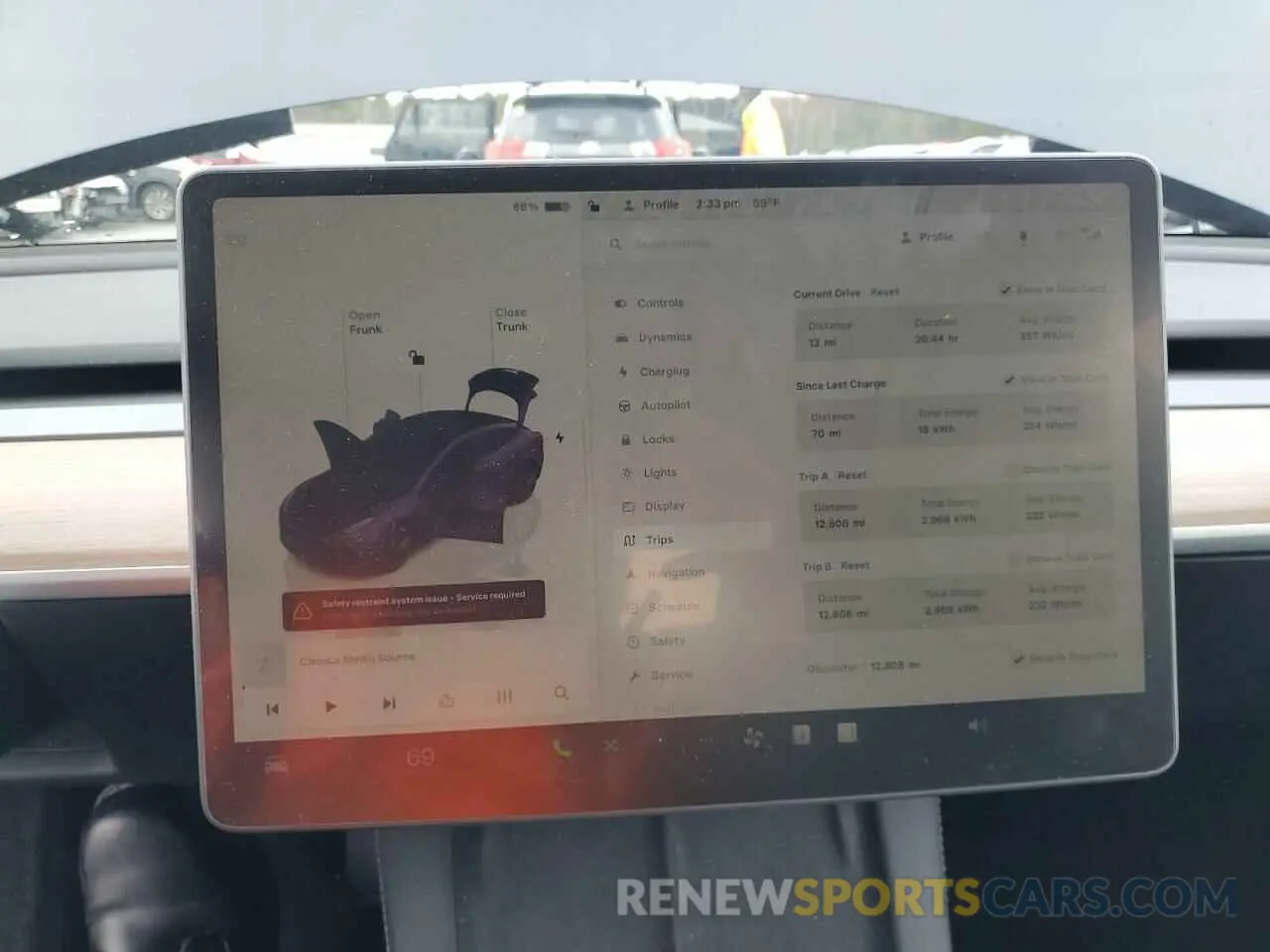 9 fotografías del automóvil dañado 5YJ3E1EA0PF688261 TESLA MODEL 3 2023