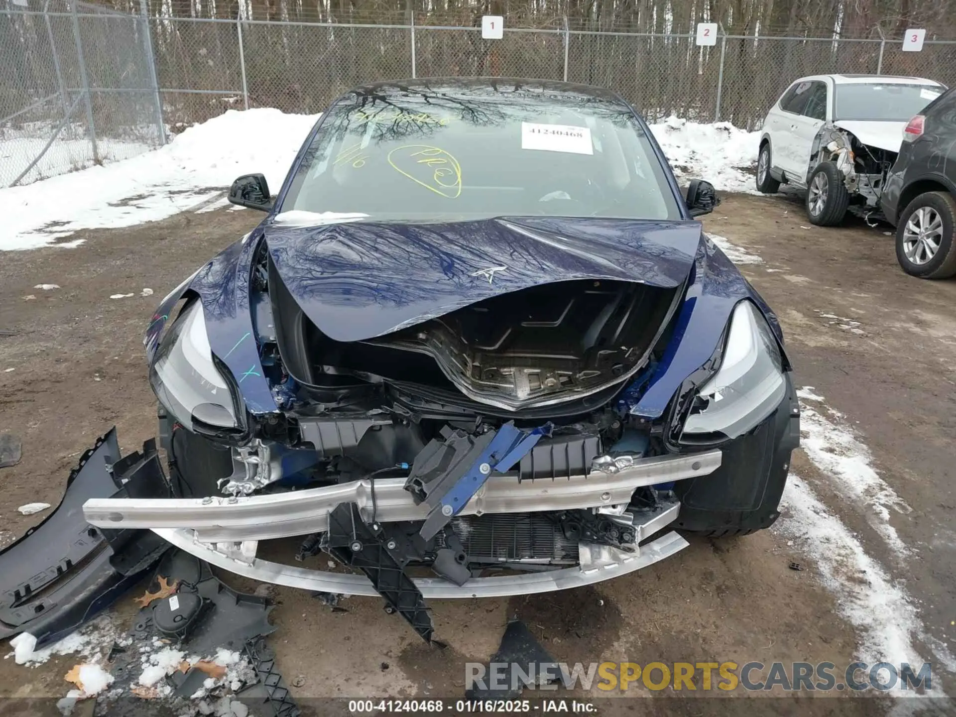 12 fotografías del automóvil dañado 5YJ3E1EA0PF691466 TESLA MODEL 3 2023