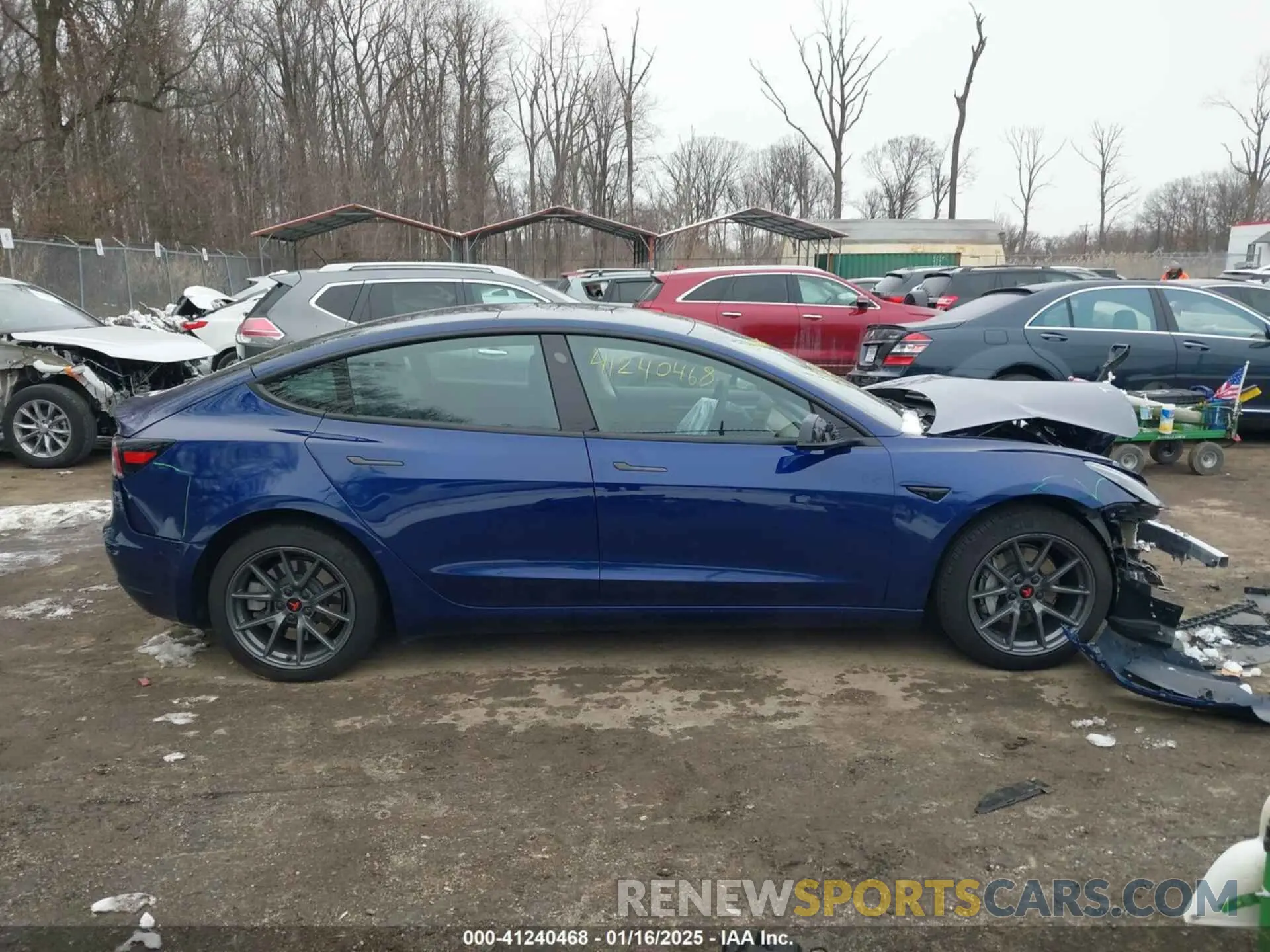 13 fotografías del automóvil dañado 5YJ3E1EA0PF691466 TESLA MODEL 3 2023