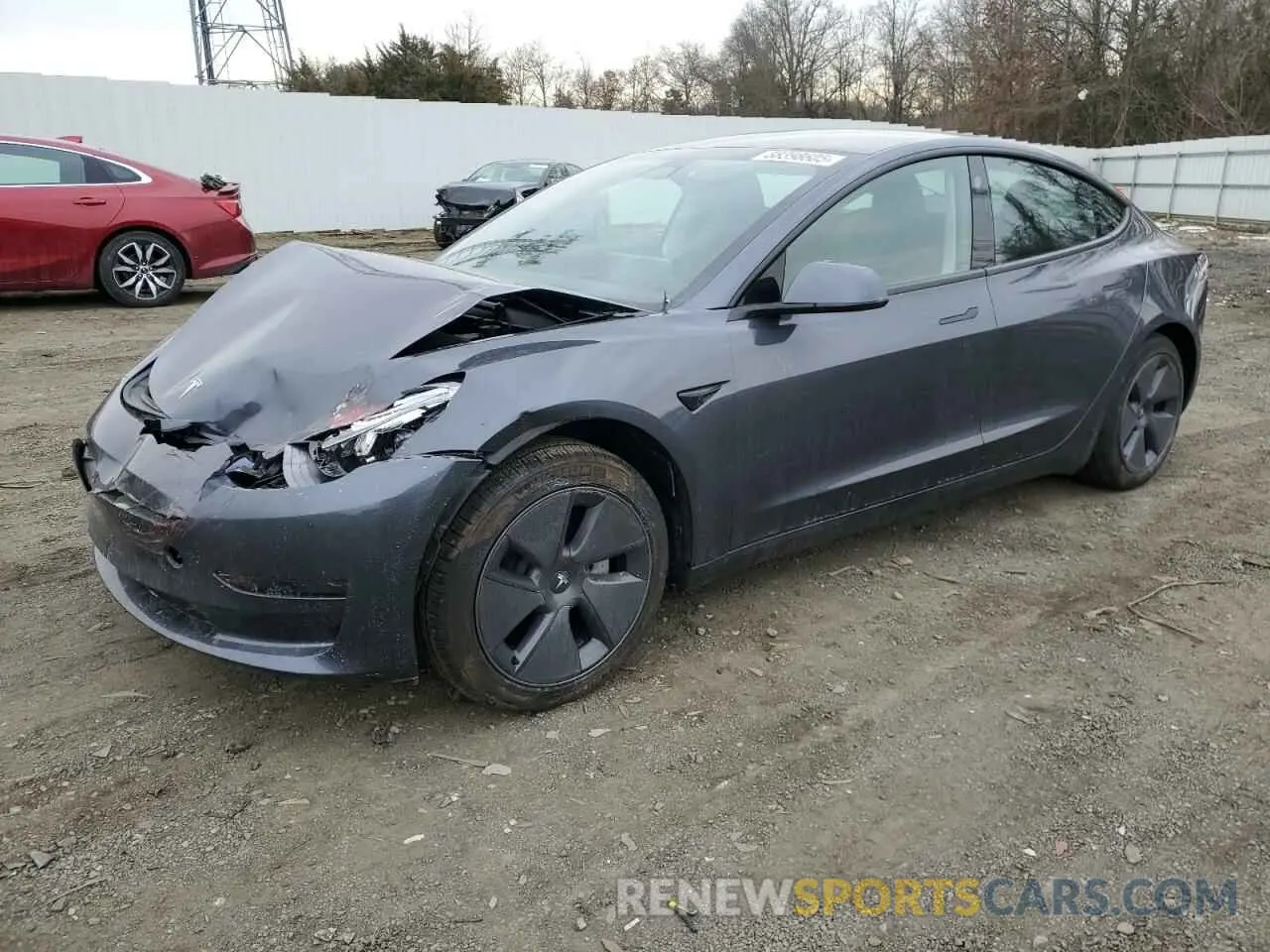 1 fotografías del automóvil dañado 5YJ3E1EA0PF698479 TESLA MODEL 3 2023