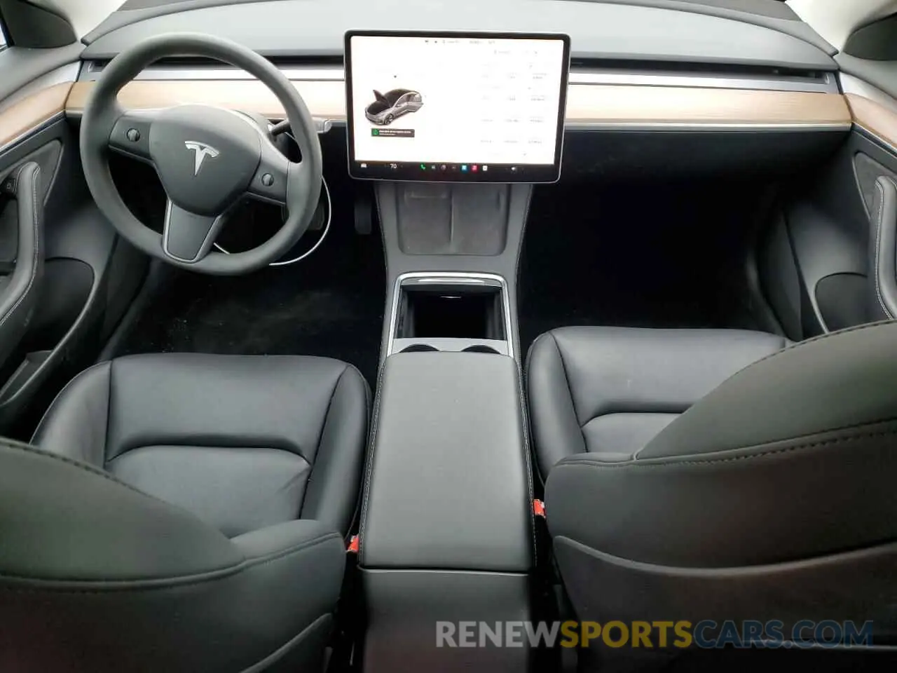 8 fotografías del automóvil dañado 5YJ3E1EA0PF698479 TESLA MODEL 3 2023