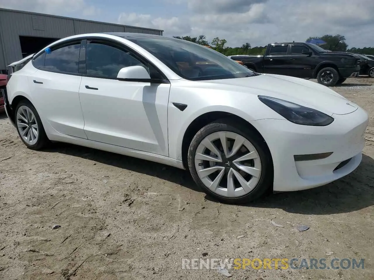 4 fotografías del automóvil dañado 5YJ3E1EA1PF382301 TESLA MODEL 3 2023