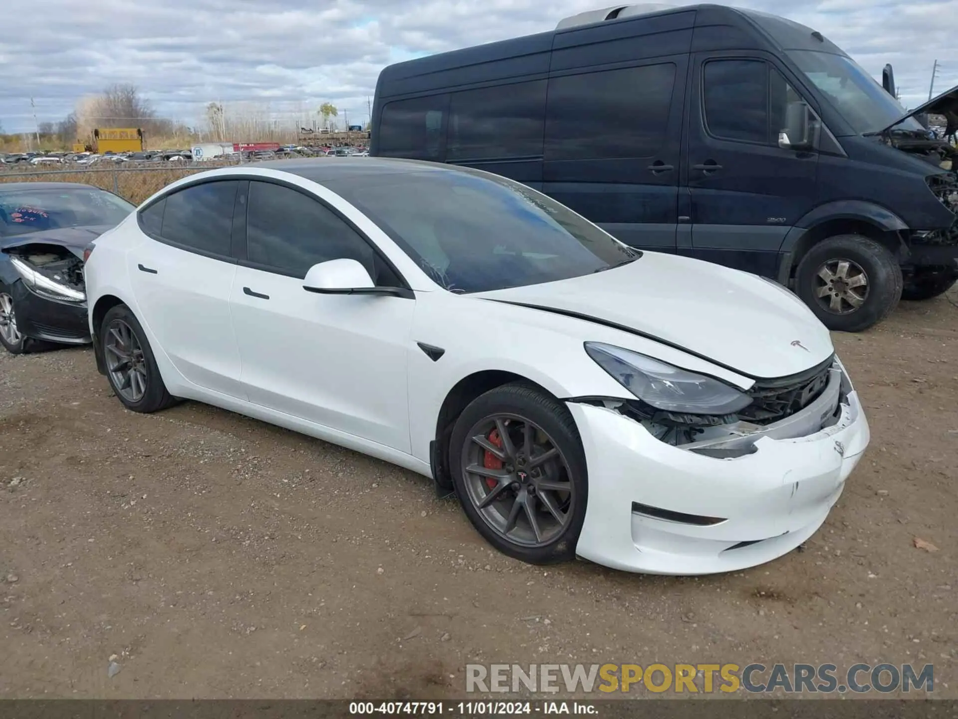1 fotografías del automóvil dañado 5YJ3E1EA1PF384890 TESLA MODEL 3 2023
