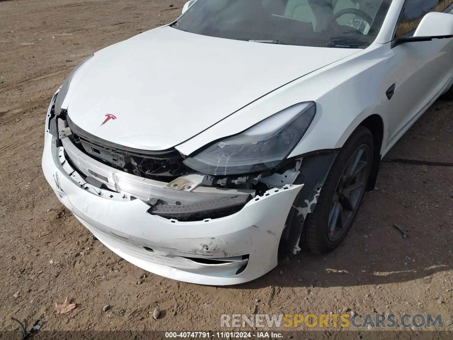 6 fotografías del automóvil dañado 5YJ3E1EA1PF384890 TESLA MODEL 3 2023