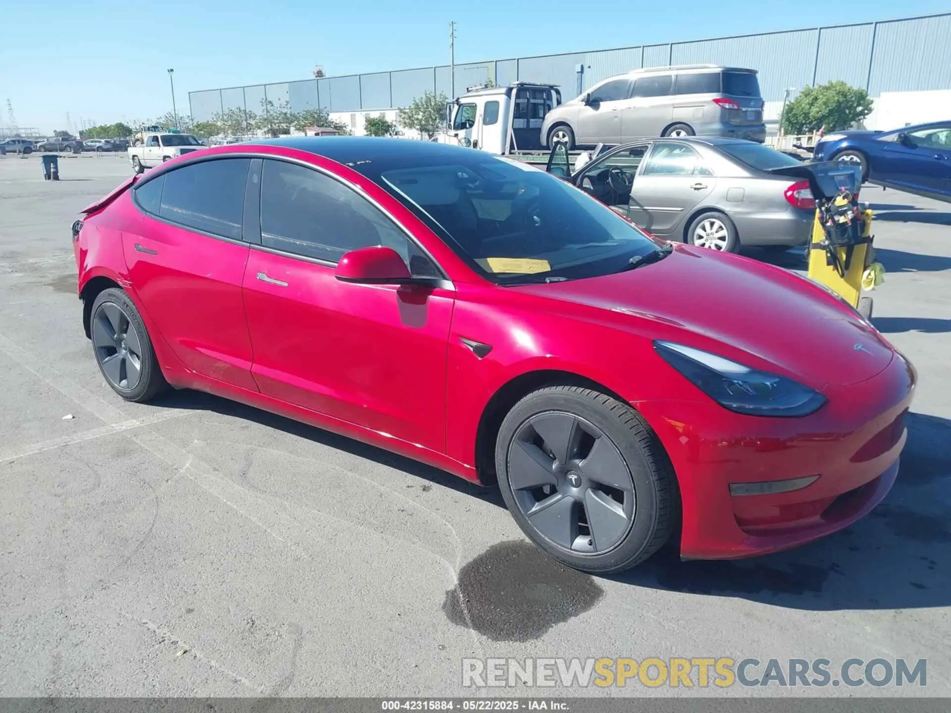 1 fotografías del automóvil dañado 5YJ3E1EA1PF385490 TESLA MODEL 3 2023