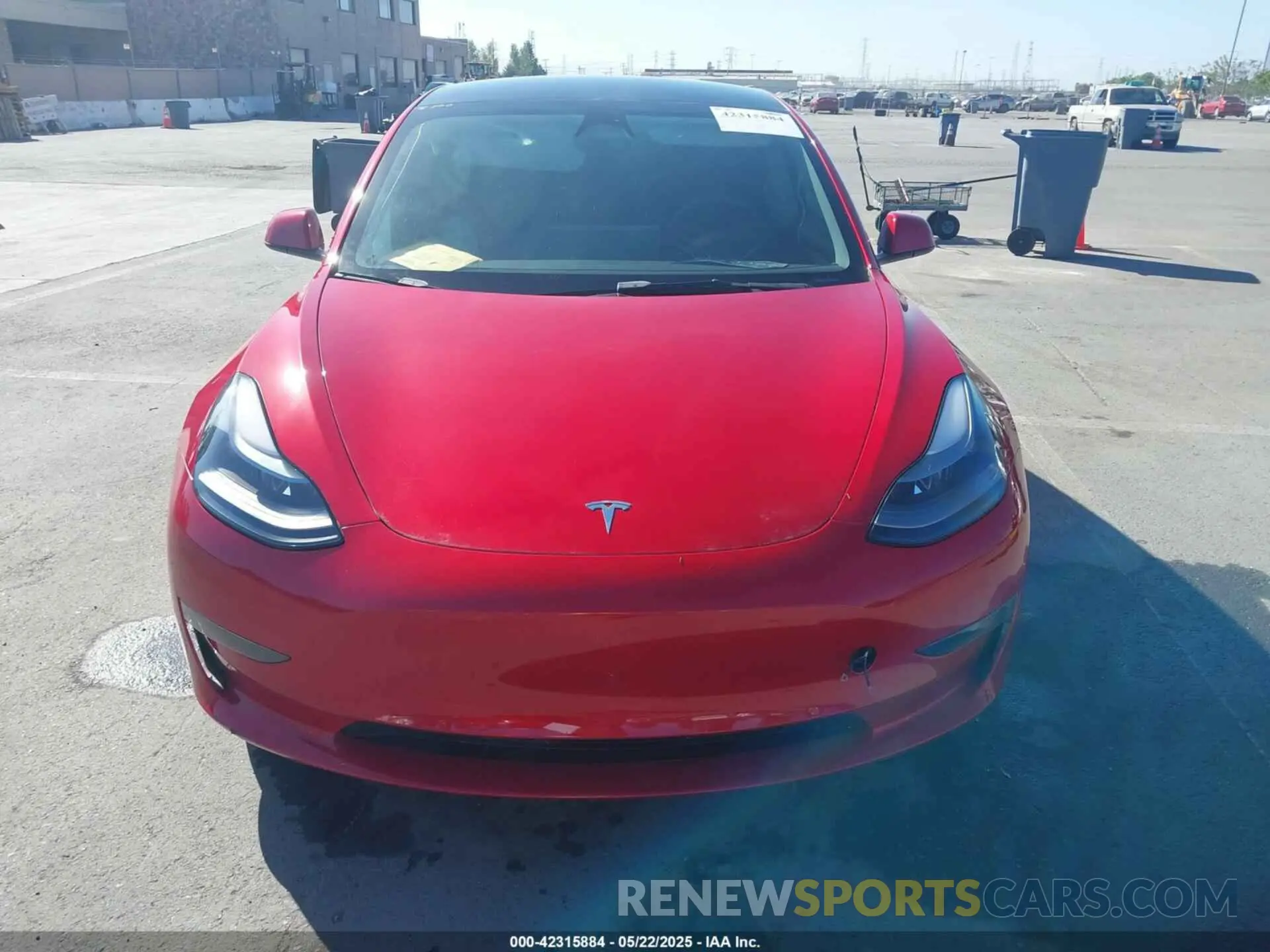 13 fotografías del automóvil dañado 5YJ3E1EA1PF385490 TESLA MODEL 3 2023