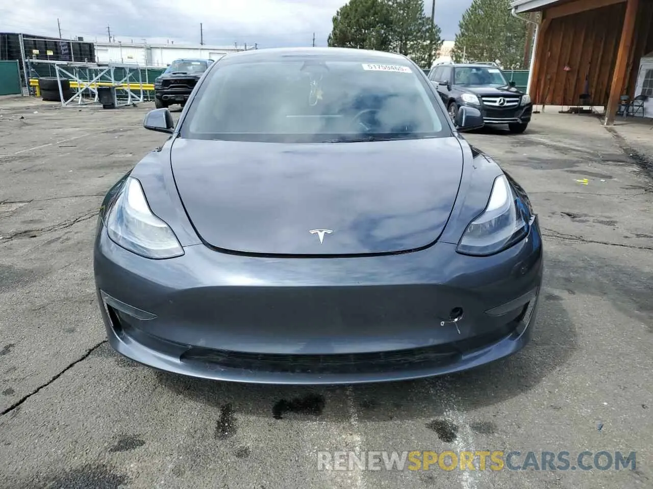 5 fotografías del automóvil dañado 5YJ3E1EA1PF400490 TESLA MODEL 3 2023