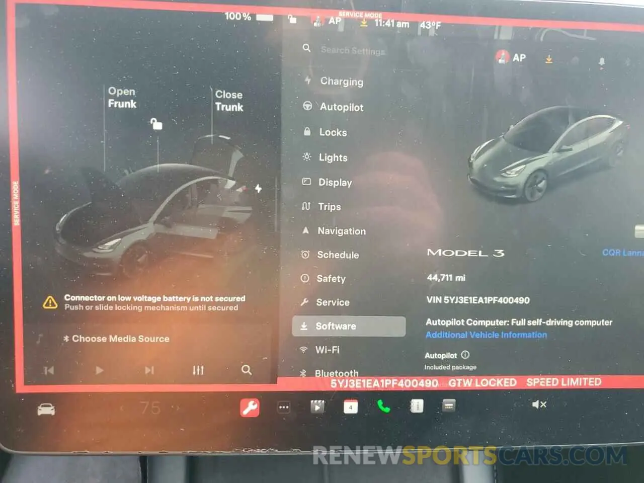 9 fotografías del automóvil dañado 5YJ3E1EA1PF400490 TESLA MODEL 3 2023