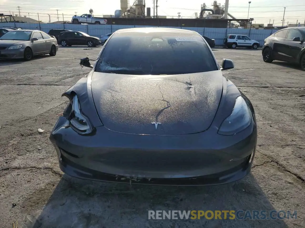 5 fotografías del automóvil dañado 5YJ3E1EA1PF410047 TESLA MODEL 3 2023