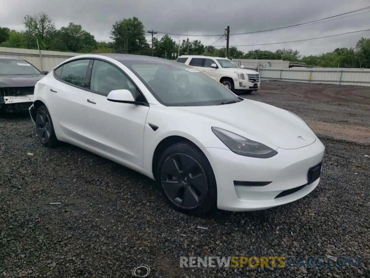 4 fotografías del automóvil dañado 5YJ3E1EA1PF420111 TESLA MODEL 3 2023