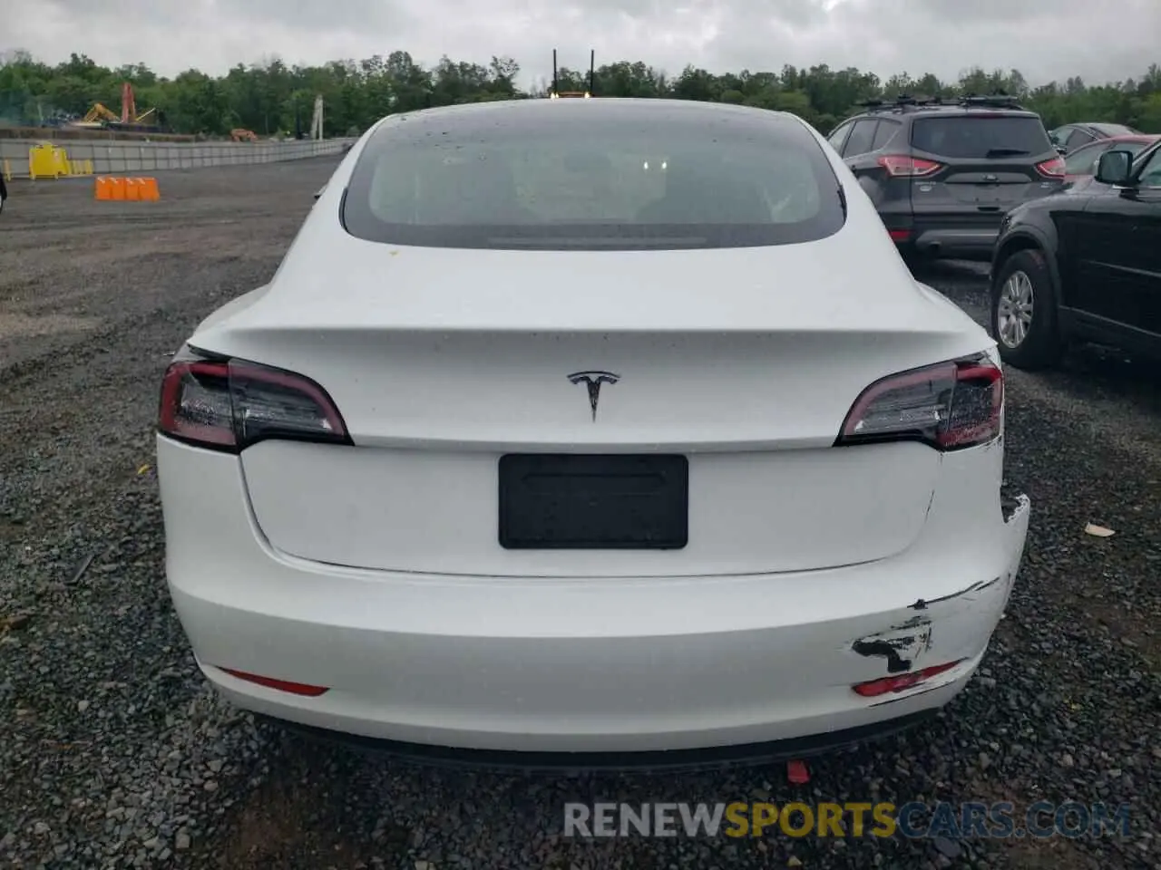 6 fotografías del automóvil dañado 5YJ3E1EA1PF420111 TESLA MODEL 3 2023