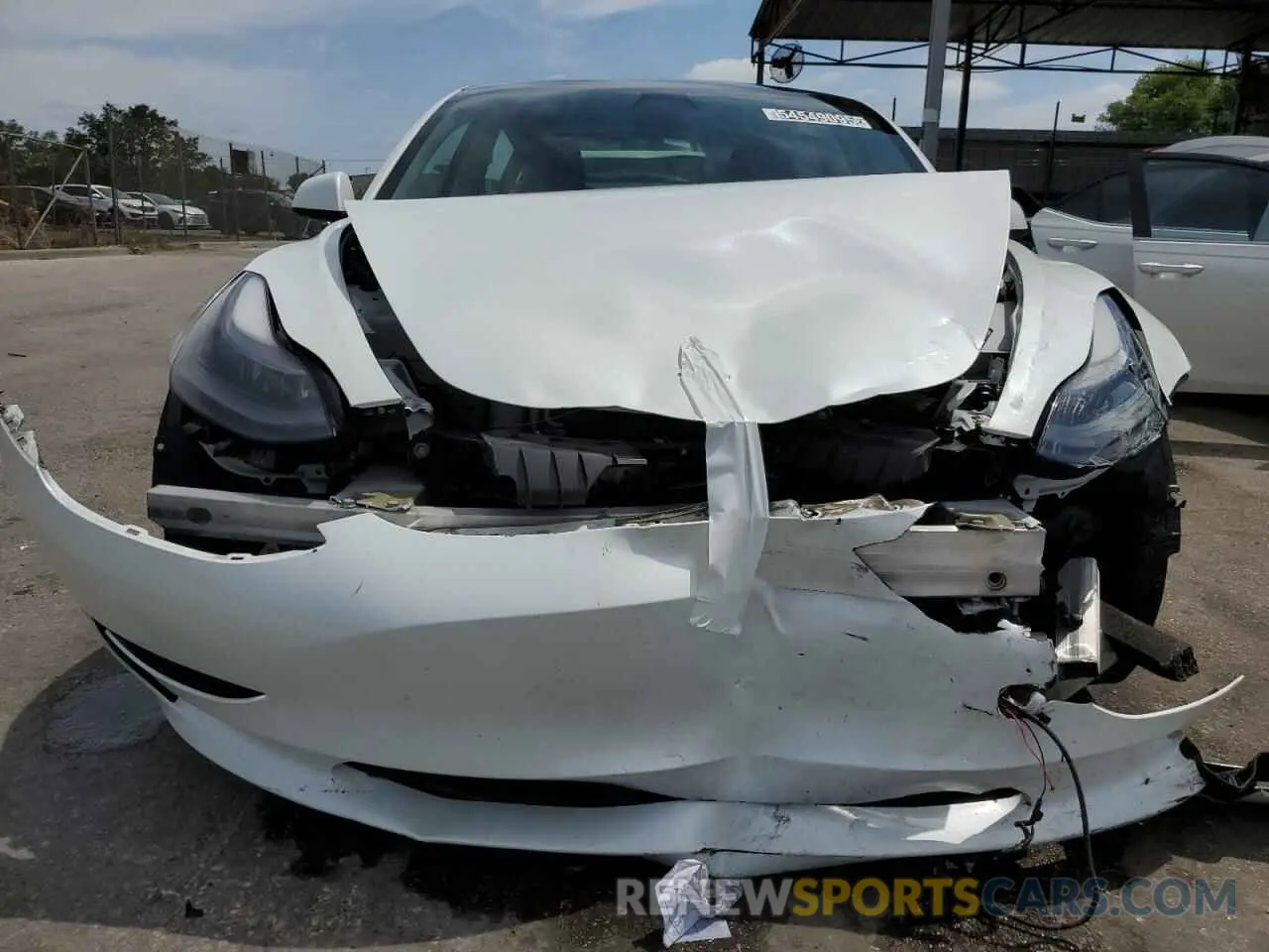 5 fotografías del automóvil dañado 5YJ3E1EA1PF427897 TESLA MODEL 3 2023