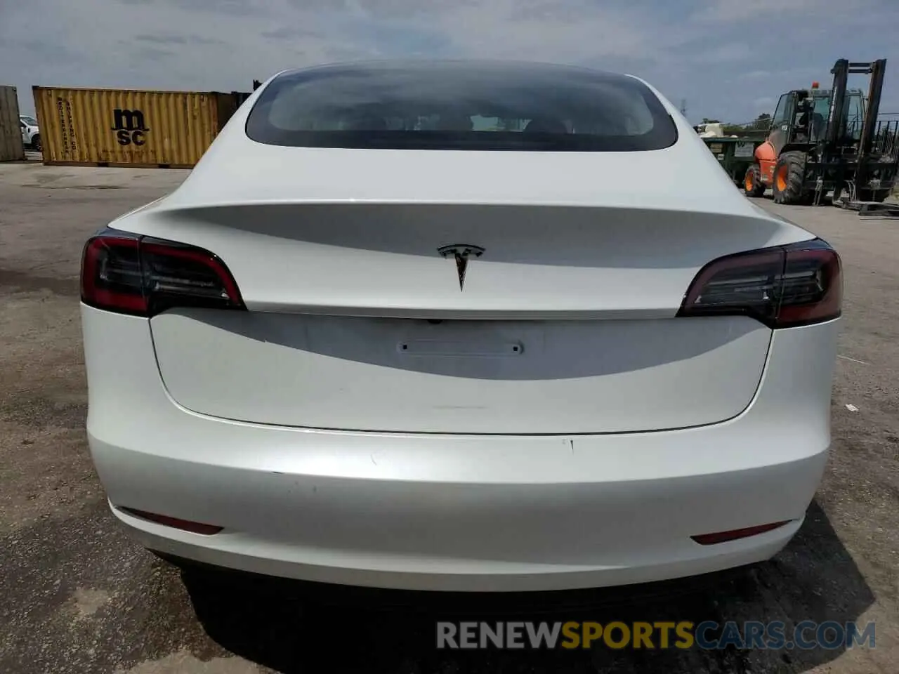 6 fotografías del automóvil dañado 5YJ3E1EA1PF427897 TESLA MODEL 3 2023