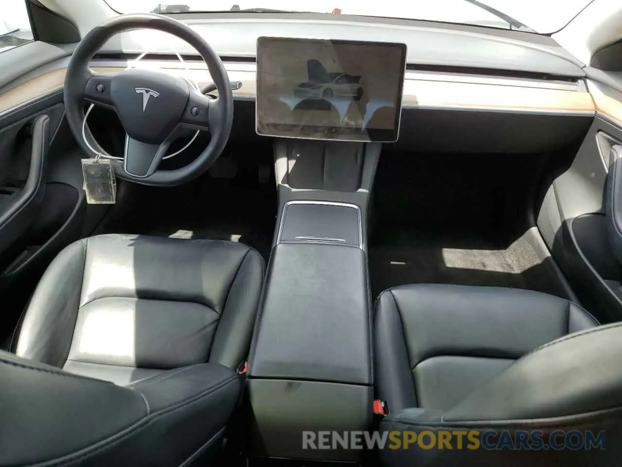 8 fotografías del automóvil dañado 5YJ3E1EA1PF427897 TESLA MODEL 3 2023
