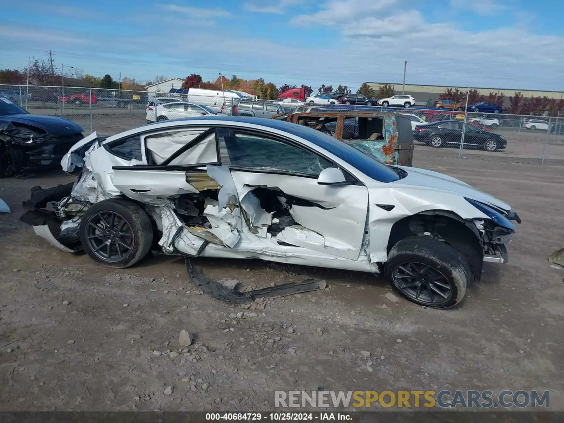 6 fotografías del automóvil dañado 5YJ3E1EA1PF430718 TESLA MODEL 3 2023