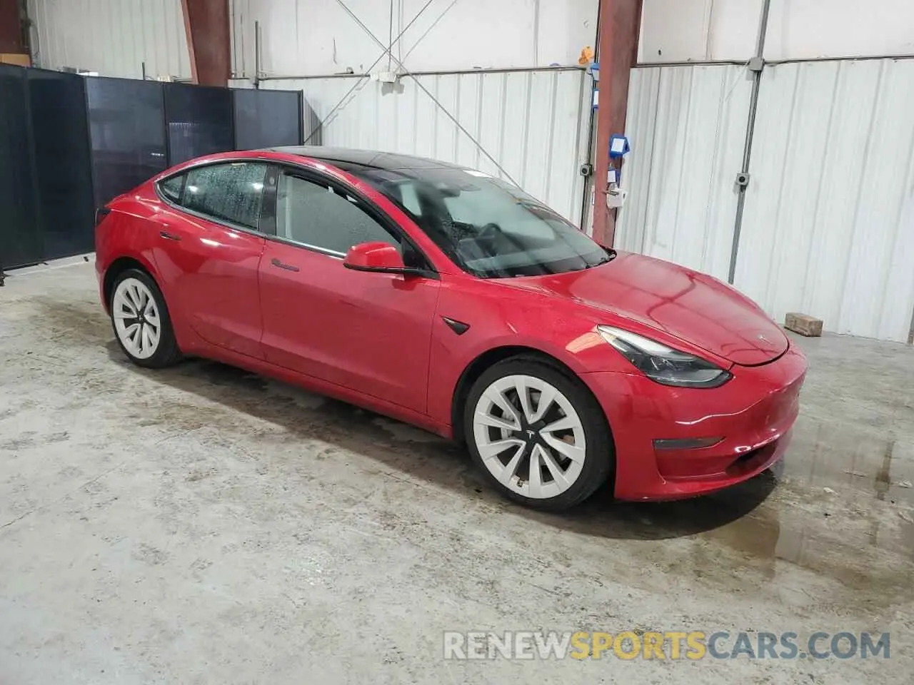 4 fotografías del automóvil dañado 5YJ3E1EA1PF433909 TESLA MODEL 3 2023