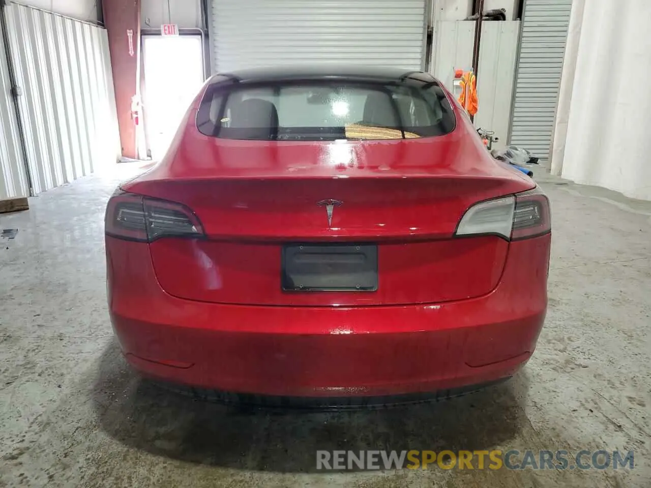 6 fotografías del automóvil dañado 5YJ3E1EA1PF433909 TESLA MODEL 3 2023
