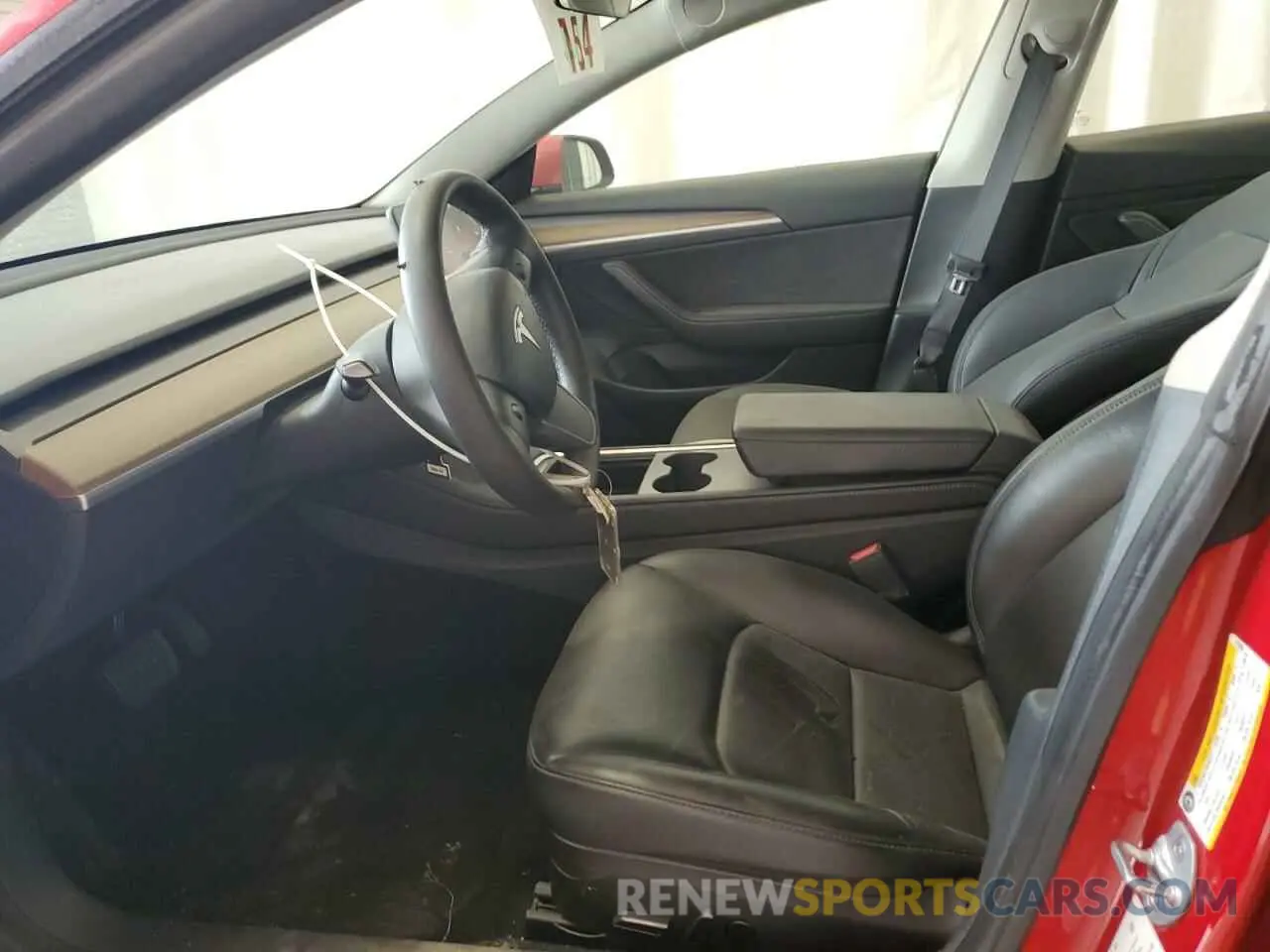 7 fotografías del automóvil dañado 5YJ3E1EA1PF433909 TESLA MODEL 3 2023