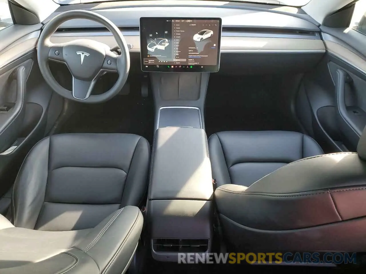 8 fotografías del automóvil dañado 5YJ3E1EA1PF436650 TESLA MODEL 3 2023