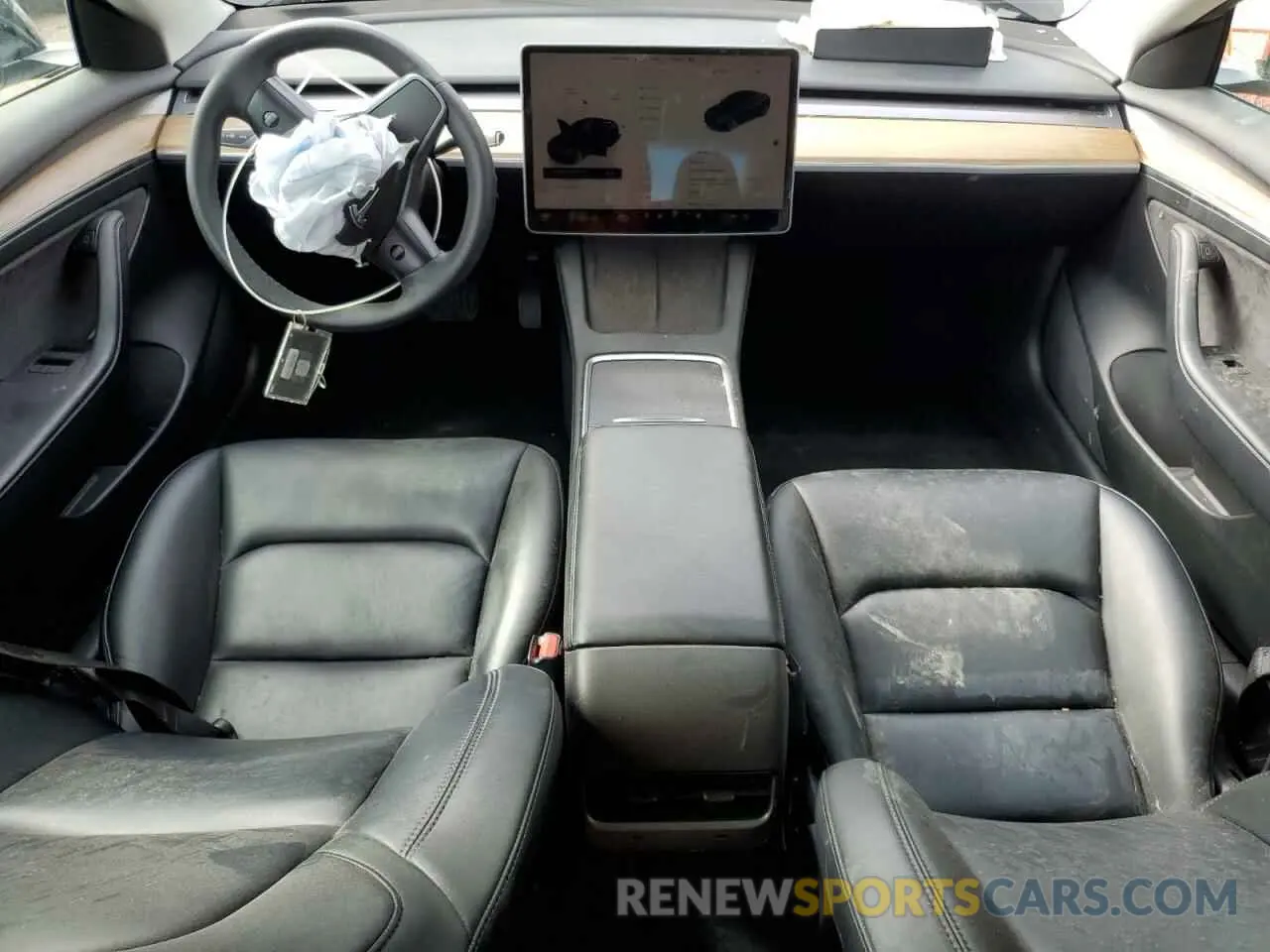 8 fotografías del automóvil dañado 5YJ3E1EA1PF439368 TESLA MODEL 3 2023