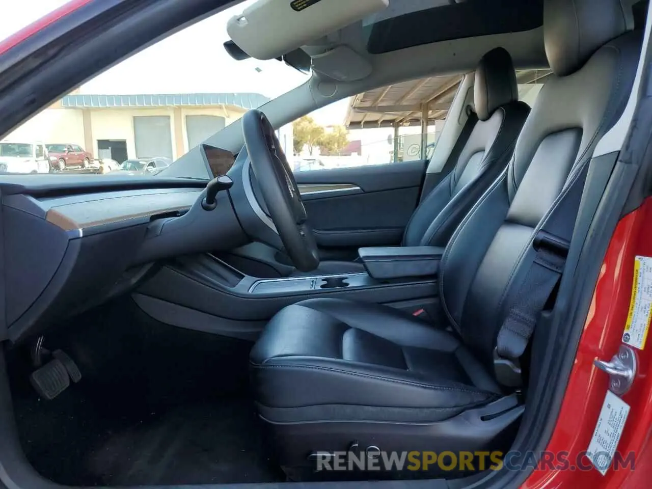 7 fotografías del automóvil dañado 5YJ3E1EA1PF446949 TESLA MODEL 3 2023