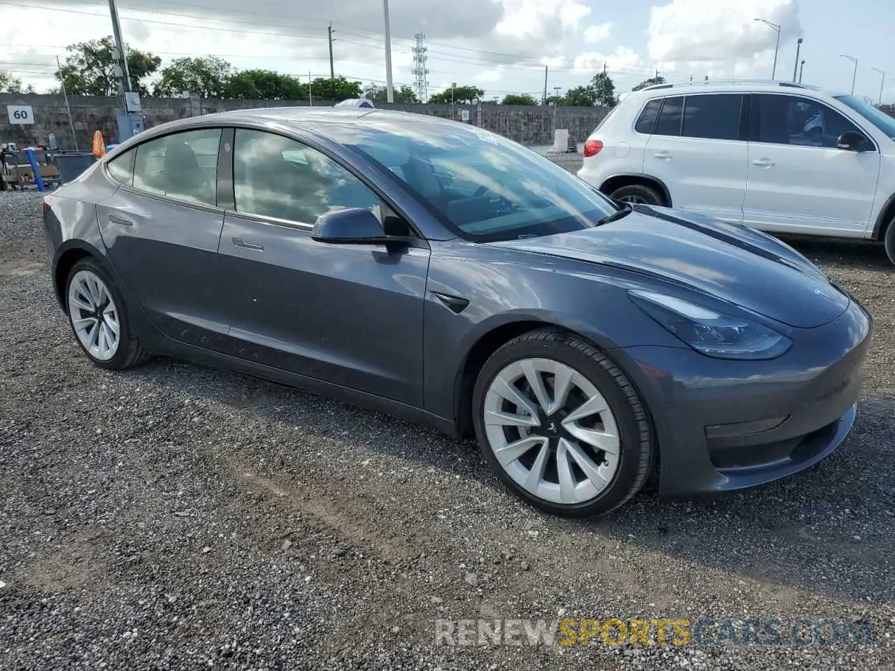 4 fotografías del automóvil dañado 5YJ3E1EA1PF449950 TESLA MODEL 3 2023